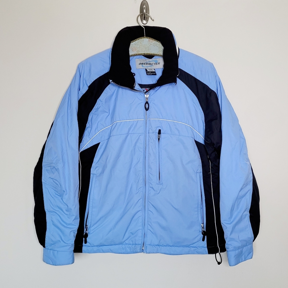 Obermeyer Kilowatt Blue Thermolite ATC Ski Coat‎ Jacket